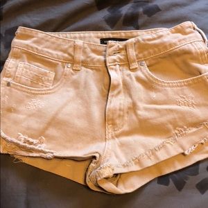 Kendall and Kylie tan midrise short